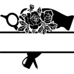 split scissors and dryer rose Thumbnail