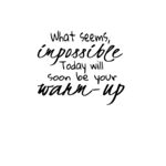 What seems impossible... Fitness  Thumbnail